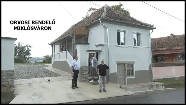 Orvosi rendelő átadás Miklósváron