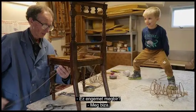 Hagyományos bútorkárpitozás Olaszteleken