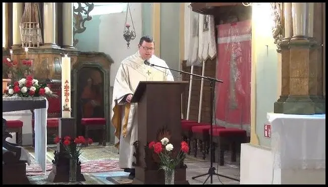Búza szentelés , a Baróti Katolikus Egyházközség szentmiséje.