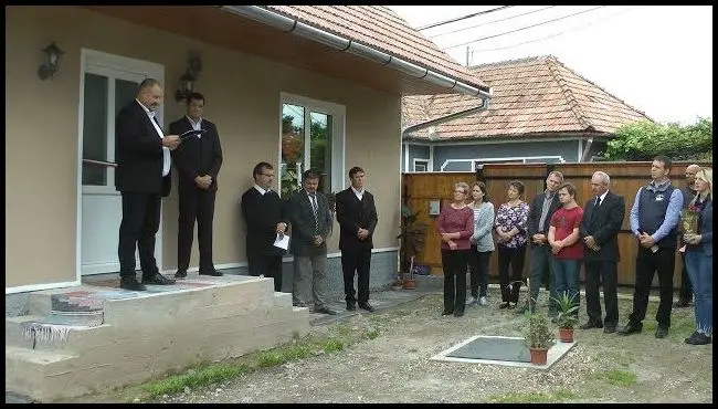 Házavató Bibarcfalván