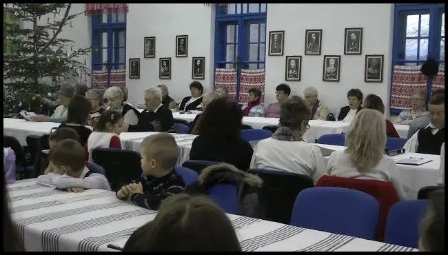 Özvegyek köszöntése Nagybaconban