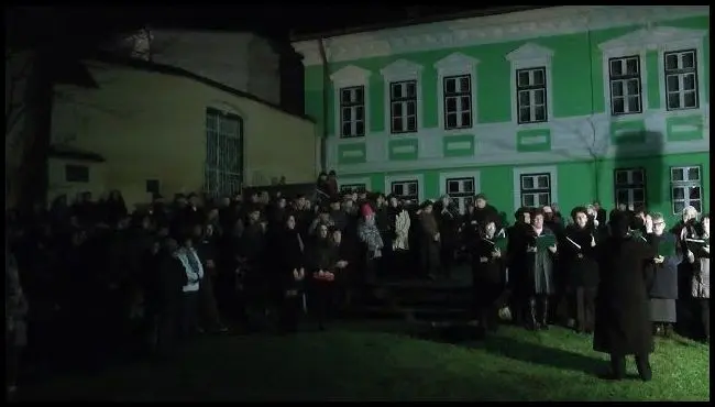 Adventi gyertyagyújtás Baróton, 2017