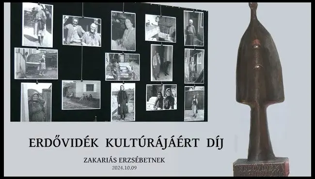 2025 Dr. Salat Zakariás Erzsébet néprajzkutató kapta az Erdővidék Kultúrájáért díjat